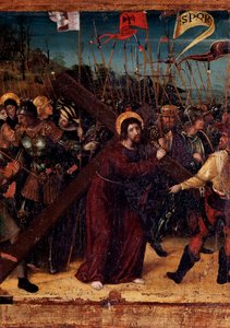 Geheimnisse des Rosenkranzes: Jesus trägt das Kreuz