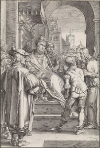 Christus vor Pilatus von Ludovicus Siceram
