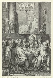 Das letzte Abendmahl von Ludovicus Siceram