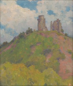 Ruinen von Schloss Slanec von Ludovit Cordak