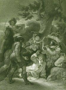 Herzog von Monmouth nach der Schlacht von Sedgemoor gefangen genommen von Ludwig Deutsch