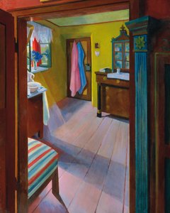 Ländliches Interieur von Ludwig Ferdinand Graf