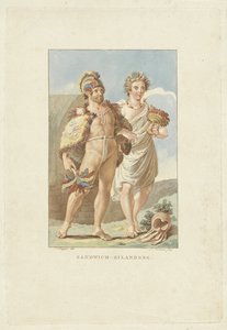 Bewohner der Sandwichinseln (Hawaii)