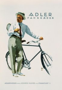 Adler Fahrräder von Ludwig Hohlwein