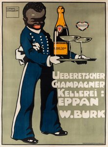 Ueberetscher Champagnerkellerei, ca. 1909