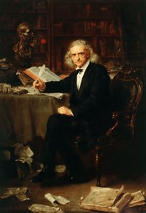 Porträt von Theodor Mommsen 1817-1903, 1881 von Ludwig Knaus