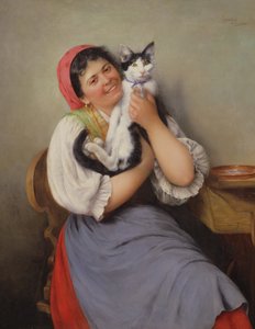 Ihre Lieblingskatze von Ludwig Kohrl