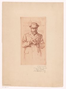 Selbstporträt von Ludwig Michaleck