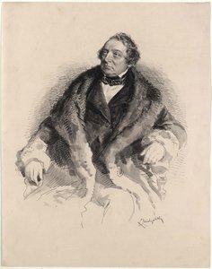 Der Schauspieler Henry Anschuetz von Ludwig Michalek