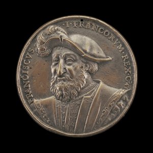 François I, 1494-1547, König von Frankreich 1515 [Vorderseite], 1537 von Ludwig Neufahrer