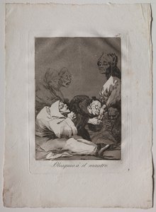 Ochenta Caprichos: Geschenk an den Meister von Ludwig Neufahrer