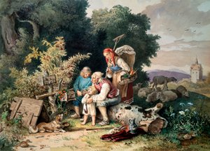 Die Familie des Hirten, 1837