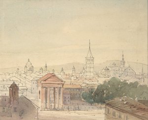 Ansicht von Mailand, 1820-84