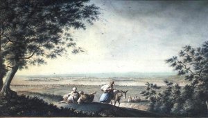 Ansicht von Konstantinopel von Luigi (after) Mayer