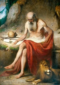 Der büßende Hieronymus, circa 1867
