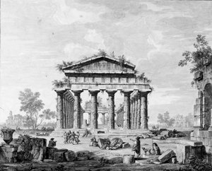 Der Tempel der Juno in Paestum