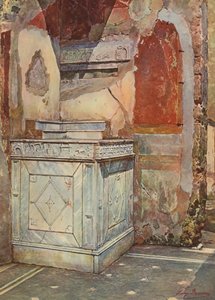Pompeji: Haus des L. Caecilius Jucundus, Lararium