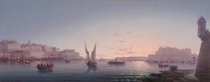 Großer Hafen, Malta, von Corrodino, 1911