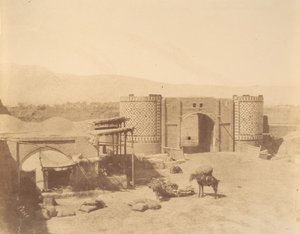 Tor der Regierung, Teheran, Iran von Luigi Pesce