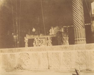 Golestan-Palast, Teheran, Iran Takht-i Marmor, 1840er-60er Jahre