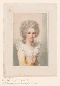 Porträt des Bildhauers Anne Seymour Damer von Luigi Schiavonetti