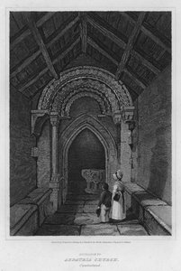 Eingang zur Aspatria-Kirche, Cumberland