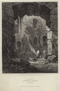 Das Innere von Newark Castle