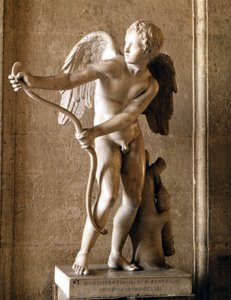 Eros (Amor) mit dem Bogen (1753) Replik des Eros von Thespies von Lysipp