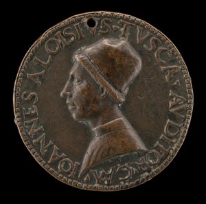 Giovanni Alvise Toscani, ca. 1450-1478, Mailänder Juriskonsult, Konsistorialanwalt...[Vorderseite]