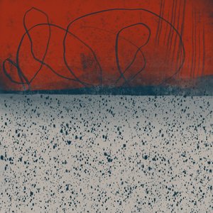 Dynamisches rotes Abstrakt