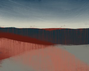 Erdiger Abstrakter Horizont von MANSI SAXENA
