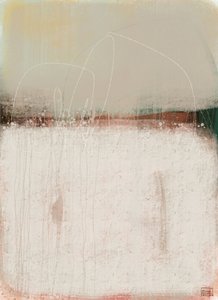 Gedämpfter Horizont Abstrakt