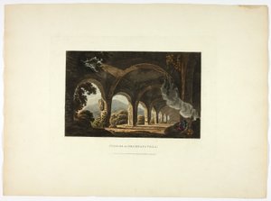 Ställe der Villa des Meccenas, Platte elf aus den Ruinen von Rom