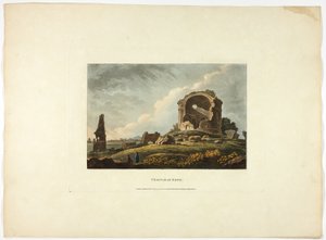 Tempel der Hoffnung, Tafel vierundzwanzig aus den Ruinen von Rom