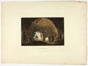 Tempel der Venus, Tafel achtunddreißig aus den Ruinen von Rom