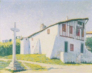 Bisque-Haus, St. Jean de Luz, Frankreich von M. Evelyn McCormick