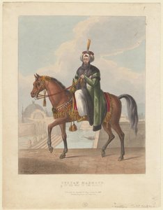 Porträt von Mahmud II. 1785-1839, Sultan des Osmanischen Reiches, 1829