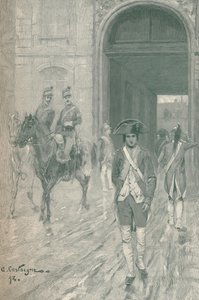 Bonaparte an der Militärschule, Paris, 1784 von M. Haider