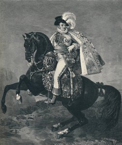 Jérôme Bonaparte - König von Westphalen, ca. 1808, 1896 von M. Haider
