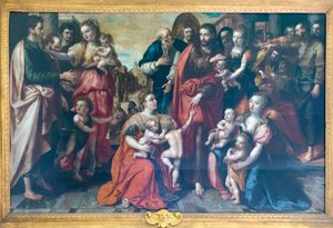Jesus unter Kindern von Maarten de Vos
