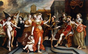 Die Verleumdung des Apelles von Maarten de Vos