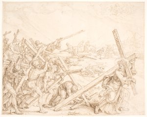 Fiat voluntas tua (dein Wille geschehe) von Maarten van Heemskerck