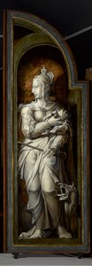 St. Margareta von Antiochia von Maarten van Heemskerck