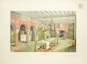 Esszimmer, Isle of Man, ca. 1901