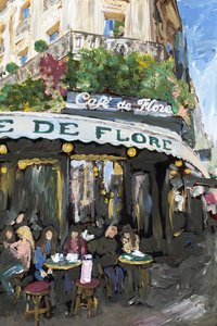 Café De Flore, 2019 von Madeleine Gross