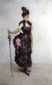 Gabrielle Rejane, ca. 1890-1900 von Madeleine Lemaire