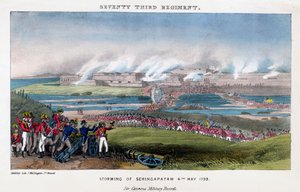 Dreiundsiebzigstes Regiment, Sturm auf Seringapatam, Indien, 4. Mai 1799 von Madeley