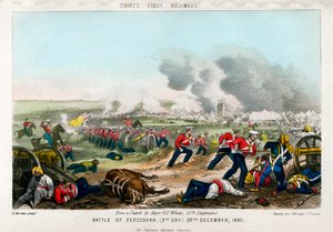 Einunddreißigstes Regiment, Schlacht von Ferozeshah, 2. Tag, 22. Dezember 1845 von Madeley