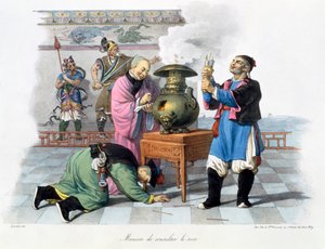 Eine Art, die Zukunft zu erzählen, China, 1824-1827 von Mademoiselle Formentin