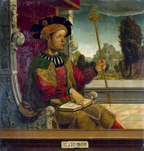 König Salomon von Maestro de Becerril